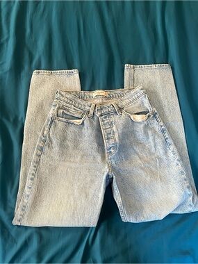 Abercrombie High Rise Dad Jeans